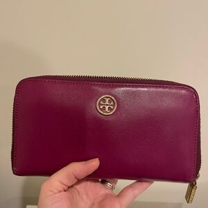 Tory Burch Fuchsia Wallet